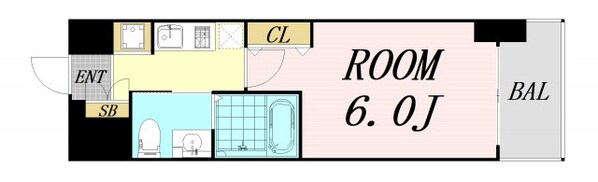 新大阪駅 徒歩8分 5階の物件間取画像